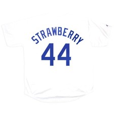 Darryl Strawberry 1991 Los Angeles Dodgers Home White Jersey Men's (S-3XL)
