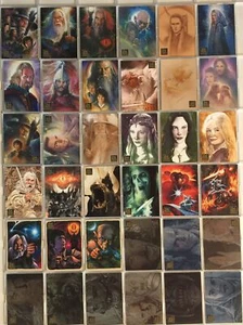 Lord of the Rings Masterpieces Series Two Base Card Set 72 Cards - Picture 1 of 6