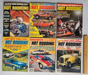 Lot of 6 Popular Hot Rodding 1970s 1980 VW PINTO VEGA MONZA CAMARO ROADSTER - Picture 1 of 17