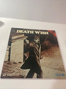Death Wish (LaserDisc, 1981, Extended Play) Charles Bronson Vigilante Revenge - Picture 1 of 3