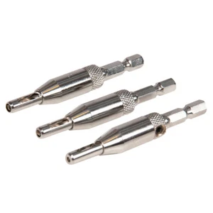 Hinge Drill Bit Set HSS Door Hinge Positioning Joinery Chamfered 2 2.8 3.6mm - Picture 1 of 3