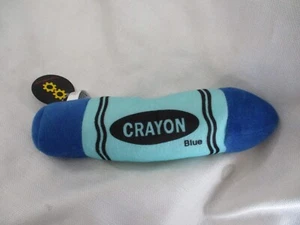 Blue Crayola Crayon Stuffed Animal Plush Soft 11" Kids Toy Cute Vintage Color - Picture 1 of 2