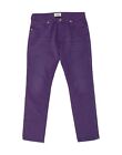 WRANGLER Womens Larston Slim Jeans W32 L32 Purple Cotton KH13
