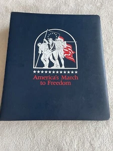 1958- 1983 America's March To Freedom Mint-Stamp 40 Panels See Photos - Picture 1 of 22