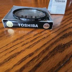 TOSHIBA 72mm SL39-3 (UV) FILTER - Picture 1 of 2