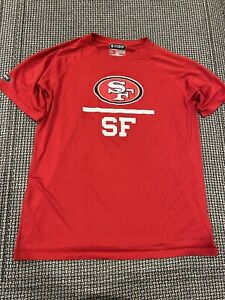 Boys Under Armour Combine San Francisco 49ers Niners Red Shirt XL