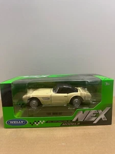 welly Nex 1/24 - BMW 507 Roadster To Up Beige / Cream Diecast scale model car - Picture 1 of 9