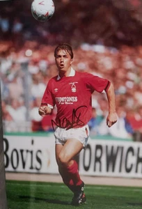 NIGEL JEMSON #3 FOREST SIGNED PROFESSIONAL 10X8 PHOTO COA - OFFERS ACCEPTED - Picture 1 of 2