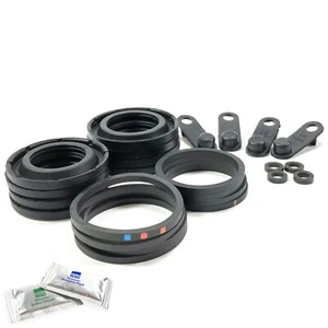 2X FRONT CALIPER REPAIR KIT SEALS FITS: FIAT COUPE 2.0 20V BREMBO BCK4218X2C - Picture 1 of 2