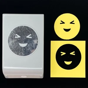 EK LOL Smile Emoji Design Decor Paper Punch Arts Crafts Scrapbooking - Picture 1 of 3