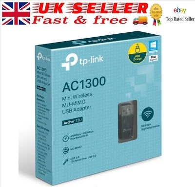 Tp-Link Archer T3U AC1300 Mini Wireless Mu-Mimo Usb Adapter - Image 1 of 4