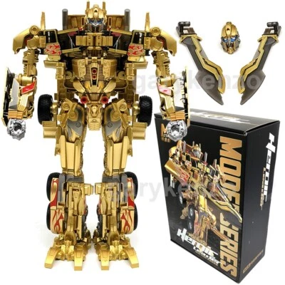 SS05 Transform Toy Commander Autobot Leader Action Figure Gold Deformabl Robot - Image 1 of 4