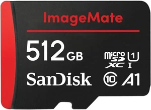 Sandisk ImageMate Ultra micro 512GB SDXC Card A1 U1 Class 10 Memory card - Picture 1 of 10