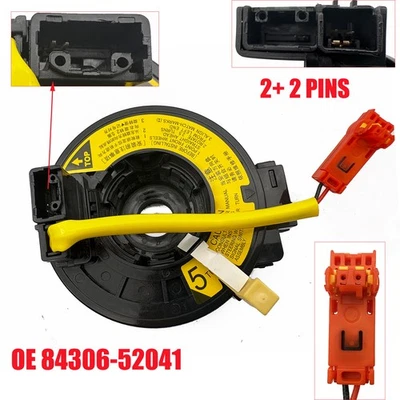 Cable espiral de resorte de reloj compatible con Toyota Echo 2003-2005 84306-52041 modelo base Foto 1 de 4
