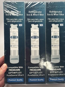 EPTWFU01 Pure Source Ultra II Refrigerator Water Filter 3 Pack FREE SHIPPING - Picture 1 of 3