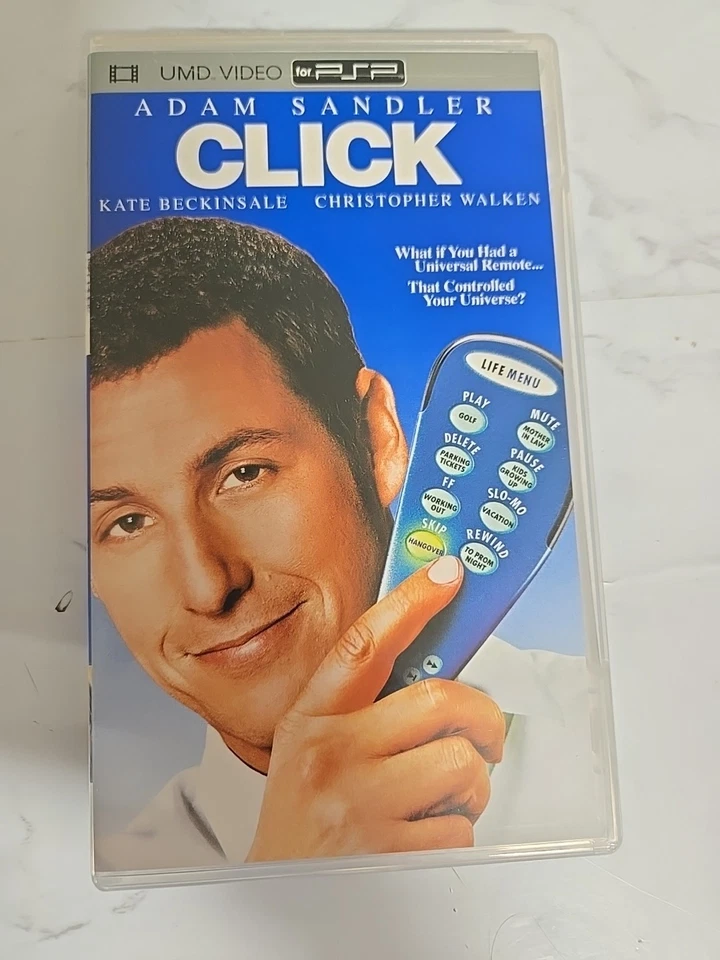 UMD Video For Psp Adam Sandler Click  Kate Beckinsale Christopher Walken Foto 1 de 2