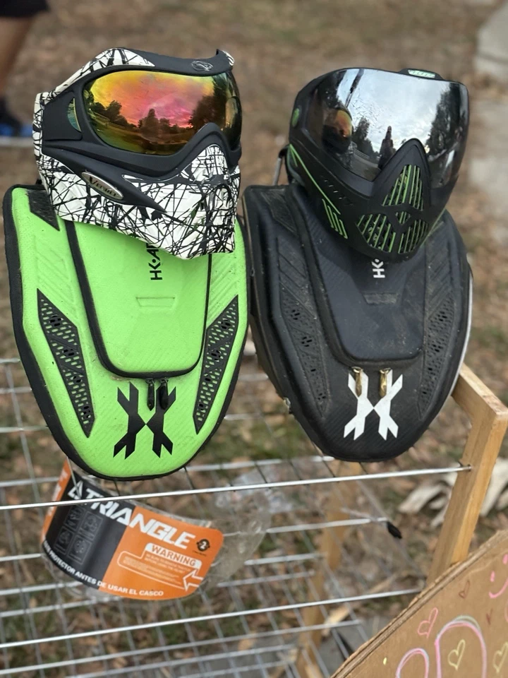 Máscaras de paintball con estuches Foto 1 de 4