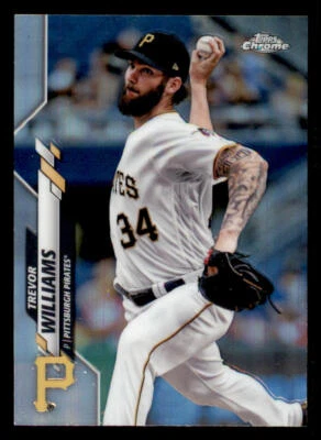 2020 Topps Chrome Refractors #163 Trevor Williams - Image 1 of 2