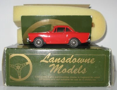 Lansdowne Modelos 1:43 LDM 11 1963 Sunbeam Alpine Serie III Rojo COMO NUEVO Foto 1 de 4