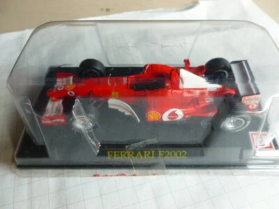 die cast 1/43 Ferrari  f1  f2002    edicola  - Immagine 1 di 2