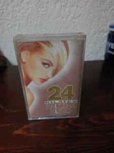 Paulina Rubio Cassette 24 Kilates 1993 EMI( factory sealed ) Capitol México  - Picture 1 of 6
