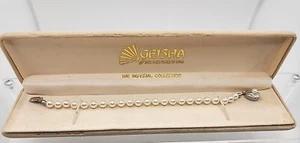 Vintage Geisha Shell Based Pearls of Japan Bracelet - Bild 1 von 6