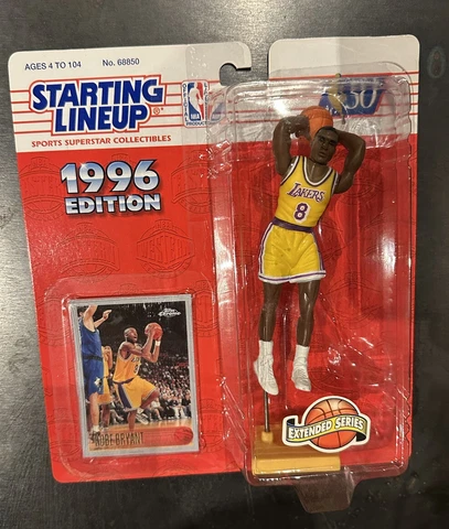 Kobe Bryant 1996 Rookie Starting Lineup Los Angeles Lakers Custom  🔥🔥1/1 Cover