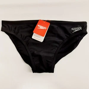 Calzoncillos de natación Speedo Essentials Endurance10 negros de 5 cm 34" BNWT interés gay - Imagen 1 de 11