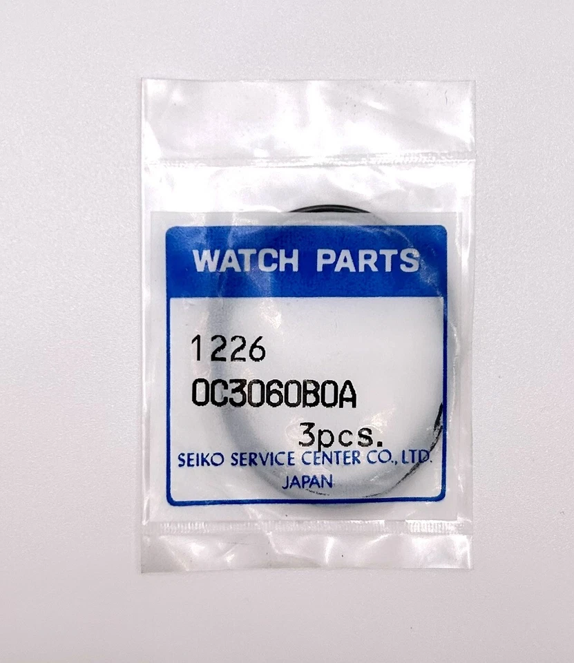 Seiko Genuine Case Back Gasket 0c3060b0a for 7548-7000 Factory Fresh