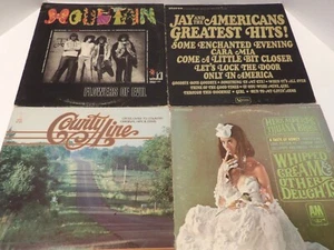 VINTAGE VINYL LP 4 RECORD LOT JAY AND AMERICANS/MOULTAIN/COUNTY LINE/HERB ALBERT - Picture 1 of 9