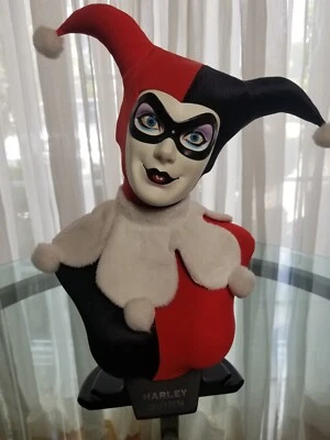 DC DIRECT 'HARLEY QUINN' BUST - 1: 2 比例! (2009) 限量 500 - 12 英寸无盒 — 第 1/4 张图片
