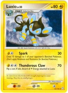 2x (pok-LA-062) Luxio (U) Pokemon D&P Legends Awakened Card # 62 - Picture 1 of 1