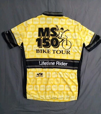 Camiseta deportiva de ciclismo Voler USA XXL manga corta 3/4 cremallera múltiple esclero 3 bolsillos Foto 1 de 4