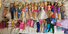 Barbie & Other Brand Lot - 16 Dolls + 55 Pieces of Clothing