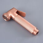 Antique Red Copper High Pressure Hand Held Shower Head Bathroom Accessory yhh139