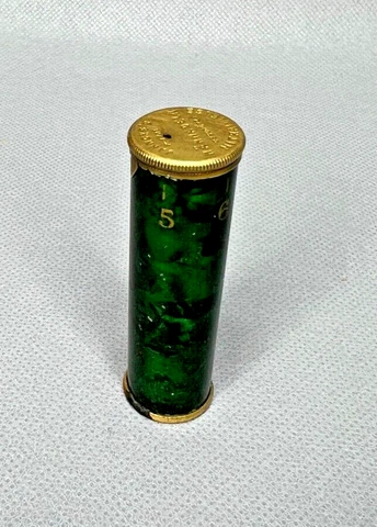 Victorian Antique Jahncke's Patent Sewing Needle Case Tube Holder Dispenser Cover