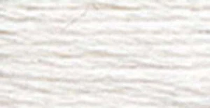 DMC Pearl Cotton Skein Size 3 16.4yd Snow White - Picture 1 of 1