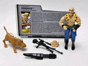 Vintage GI Joe ARAH 1989 GNAWGAHYDE with Filecard Incomplete - Picture 1 of 11