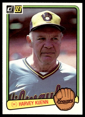 1983 Donruss - Harvey Kuenn #608 - Image 1 of 2
