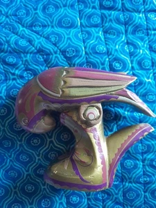 Hand Carved Loro Agachado Parrot Wooden - Picture 1 of 10