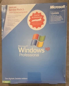Microsoft Windows XP Professional - 32-Bit -Update - Deutsch - Schulversion -NEU - Bild 1 von 3