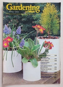 Jardinage dont - Magazine de juin 1989. Ref00103 - Photo 1/2