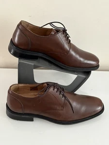 Clarks Men’s Brown Leather Derby Shoes - UK Size 7 - VGC - Picture 1 of 7