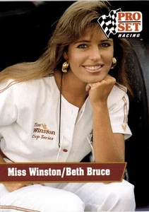 1991 Pro Set Racing #27 Beth Bruce - Picture 1 of 2