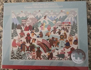 Tim Hortons 500 Piece Christmas Bear Puzzle New 2025 - Picture 1 of 2