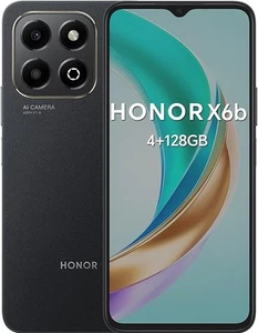 Smartphone HONOR X6B 4/128 GB 4G BLACK IT - Foto 1 di 6