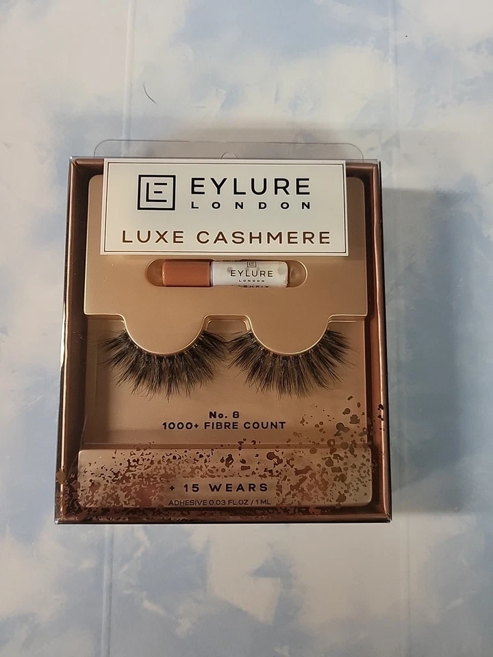 Eylure London Luxe Cashmere False Eyelashes No. 8 - 1 Pair - Image 1 of 1