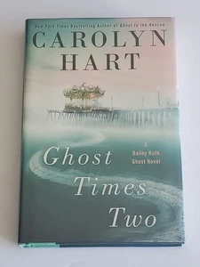 Bailey Ruth Ghost Times Two Book Carolyn Hart Mystery Novel SIGNED 1st Like New - Picture 1 of 8