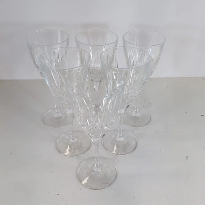 Royal Doulton Belvedere Wine Glass Glasses x6 Crystal - Image 1 of 4