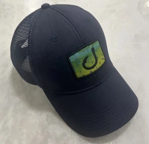 Iconic HOOK Hat AVID Fishing Cap Snap Back Patch Style Mesh Trucker Outdoor Blue - Bild 1 von 10